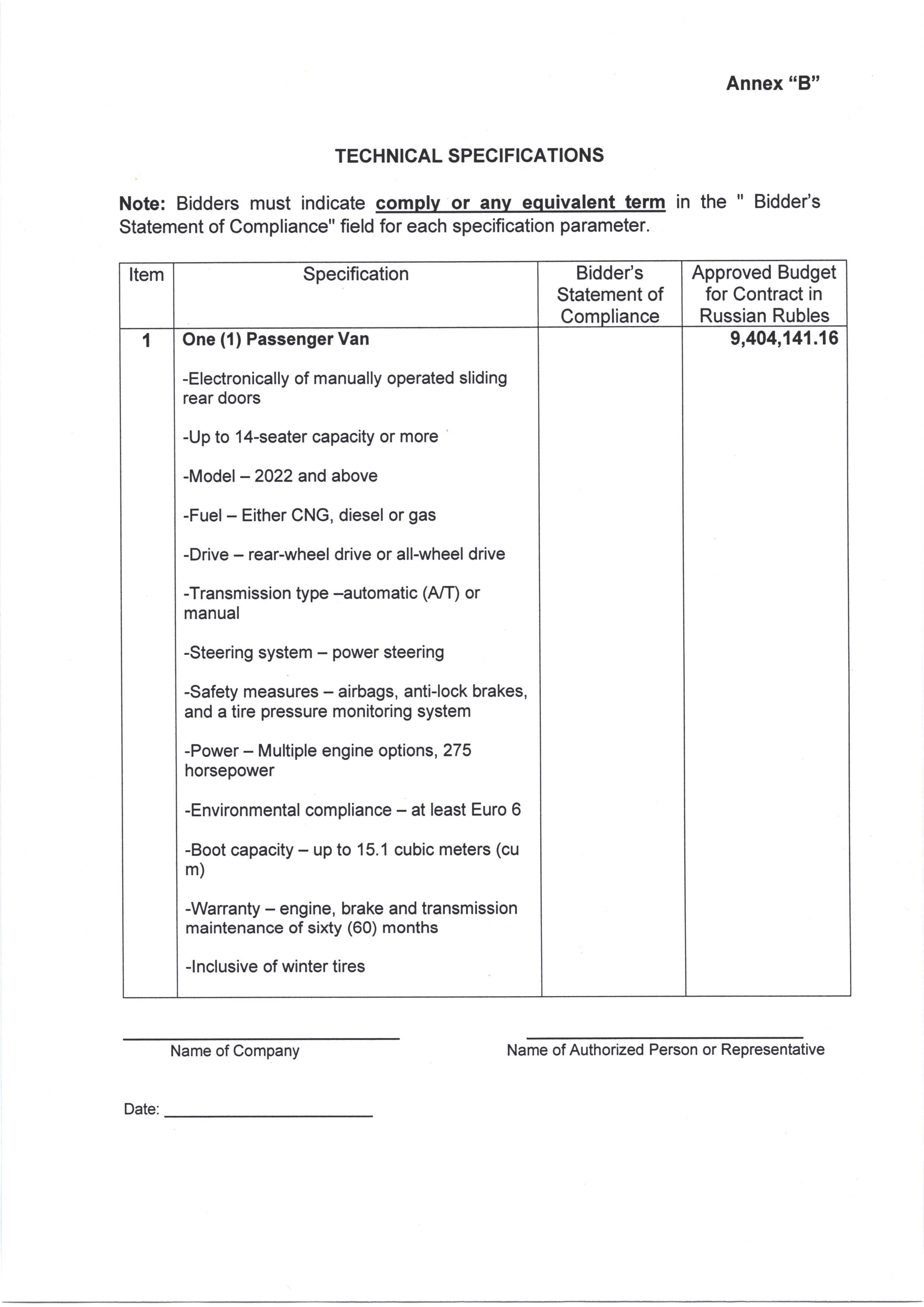 Request for Quotation 17 FEB 2025 Page 4